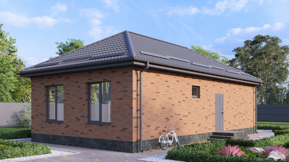 Одноэтажный  дом СНТ «Ивушка», Ягодная 61