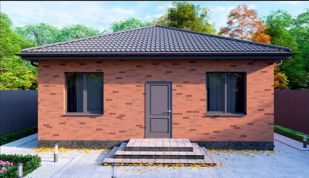 Одноэтажный дом ст.Новотитаровская ул.Выгонная