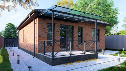 Одноэтажный дом ст.Новотитаровская ул.Выгонная