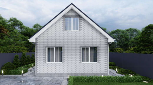 Двухэтажный дом «Семейный» 7х11