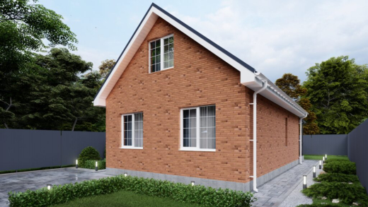 Двухэтажный дом п.Южный СНТ Ивушка ул.Грушевая