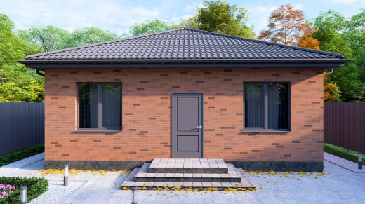 Одноэтажный дом ст.Новотитаровская ул.Выгонная